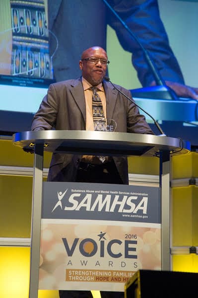 Sheldon Delivering a speech at SHAMSA