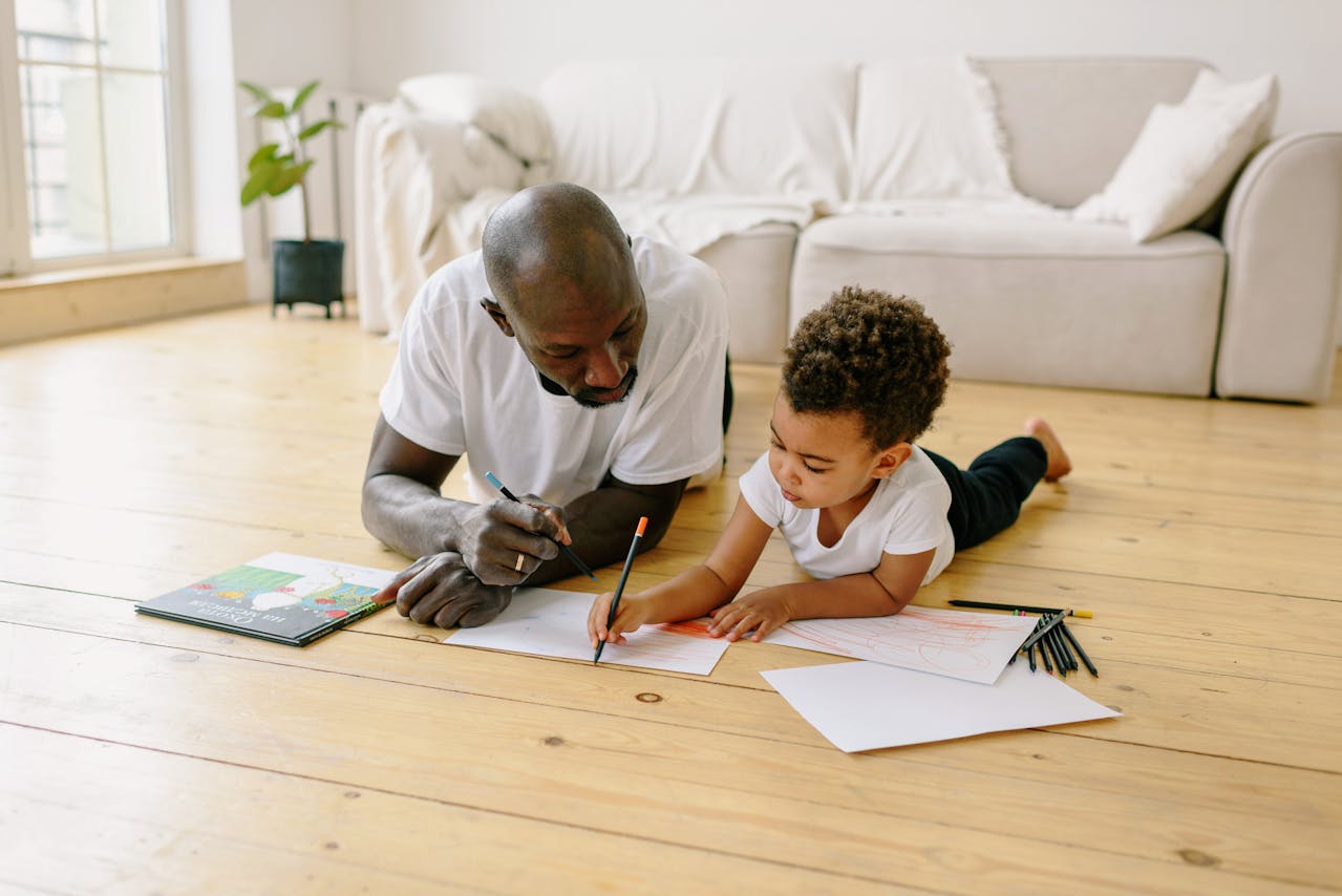 Healthy Fathers, Healthy Families illustration